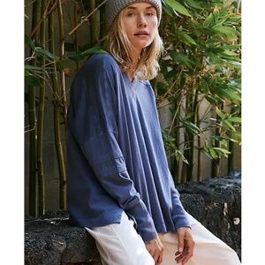 Free People Movement All Star Layer Size S Indigo